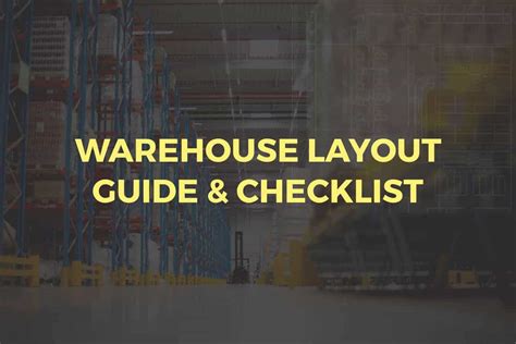 Warehouse Layout Guide And Checklist East Coast Storage Equipment Co