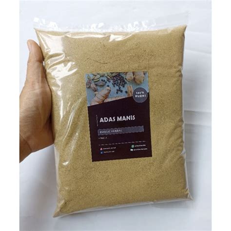 Jual Adas Manis Bubuk 1 kg / Serbuk Adas Manis Murni | Shopee Indonesia