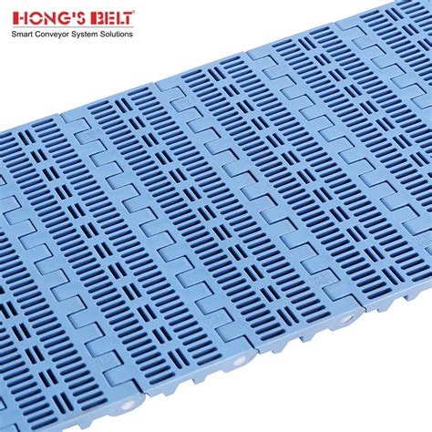 Hongsbelt HS 102b Incline Conveyor Fruit Conveying Belt Flush Grid