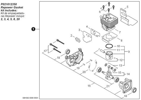 Echo Blower Parts List