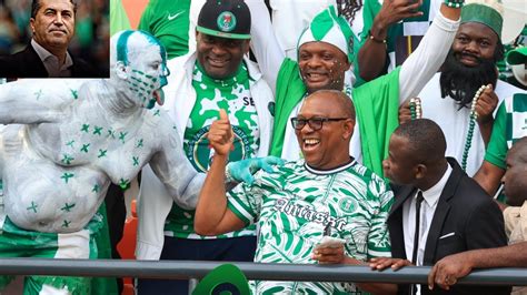 Nigeria Vs Angola Peter Obi Live In Ivory Coast To Cheer Super Eagles