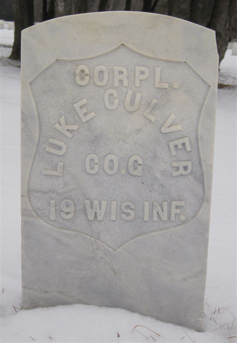 Luke Culver M Morial Find A Grave