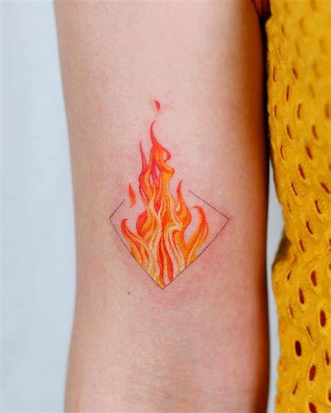 Top 32 Creative Fire Tattoo Design Ideas 2021 Updated Saved Tattoo