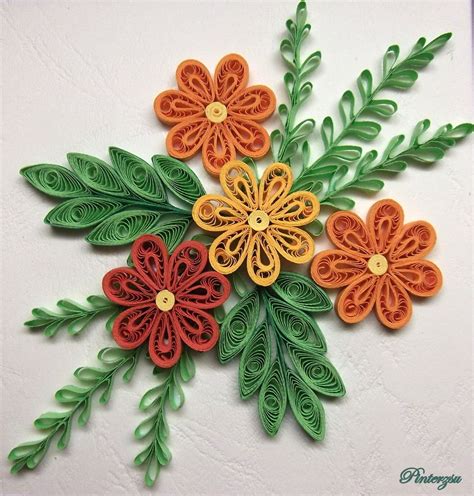 Quilled Flowers By Pinterzsu Deviantart On DeviantArt Quilling