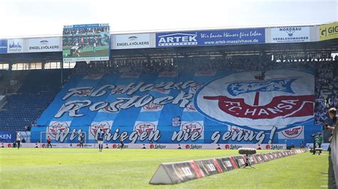 2 Liga Dfb Ermittelt Gegen Hansa Rostock Wegen Diskriminierender