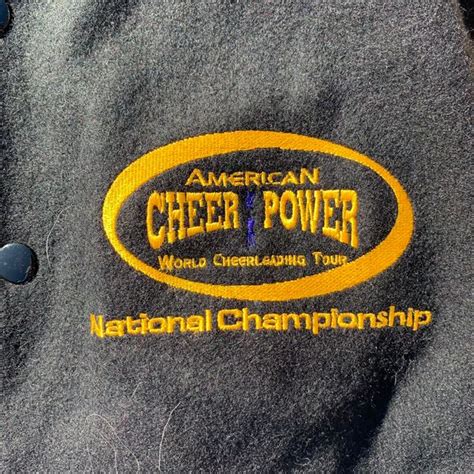 Vintage Vintage American Cheer Power Varsity Jacket Grailed