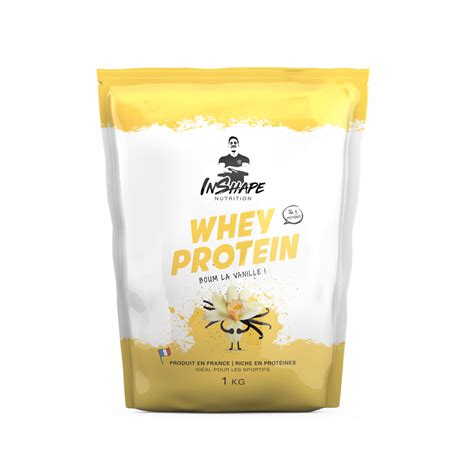 Whey Prot Ine Whey Protein Tibo Inshape Vanille Sachet De Kg