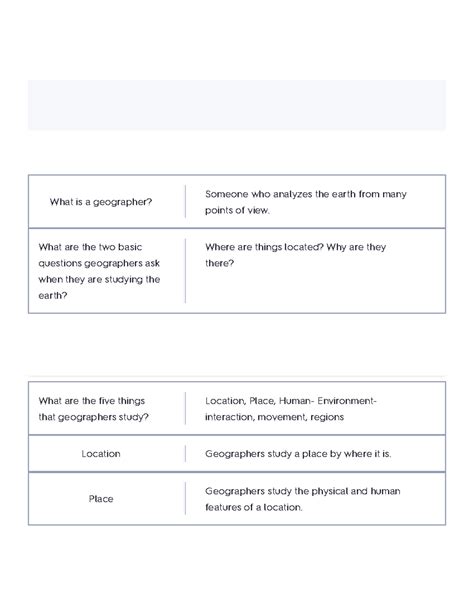World Geography Chapter 2 Lesson 1 3