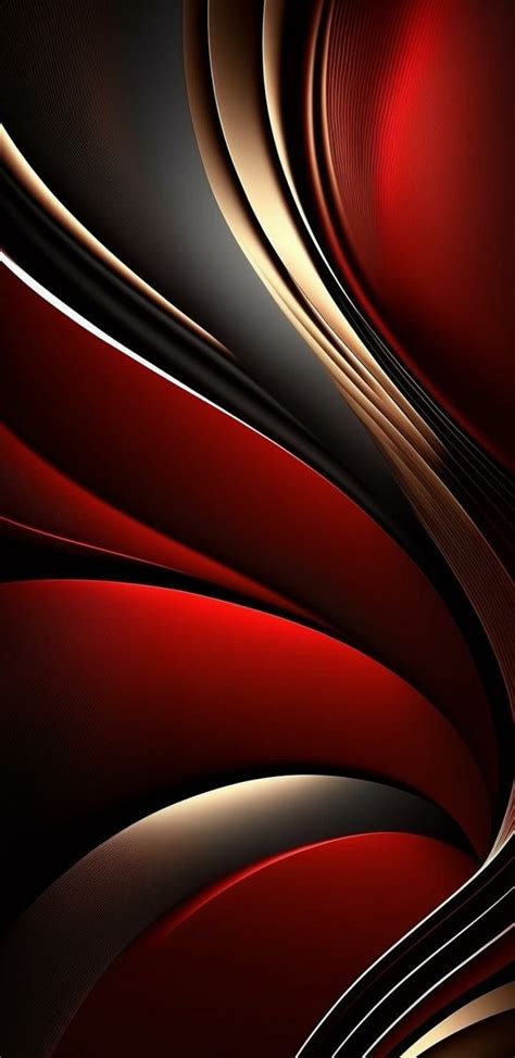 Abstract Red And Black Iphone Wallpaper