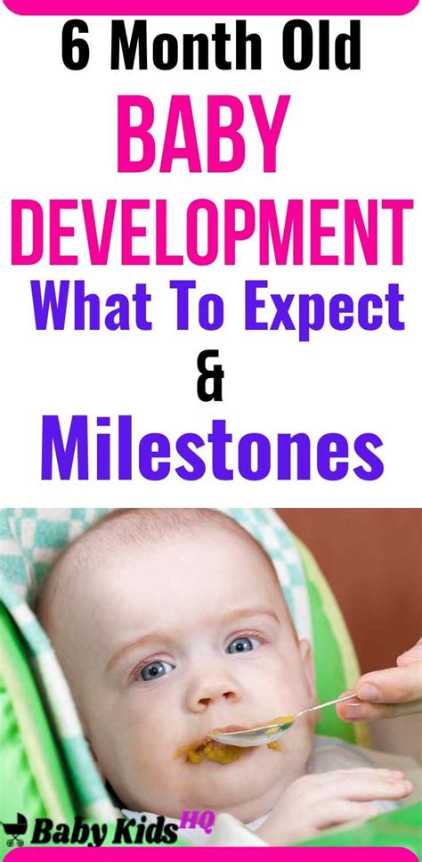 6 Month Old Baby Development & Milestones - BabyKidsHQ