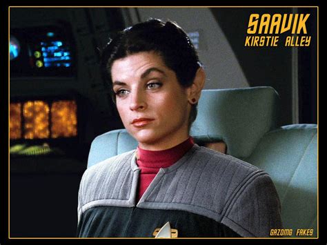 Saavik Star Trek Kirstie Alley by gazomg on DeviantArt