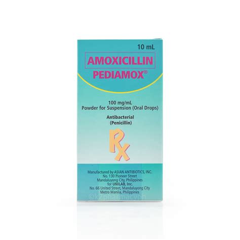 All Pediamox® 100mg Ml Oral Drops 10ml