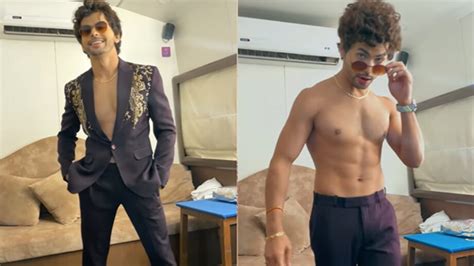 Watch Siddharth Nigam All Set To Enter Bigg Boss 15 Flaunts Shirtless