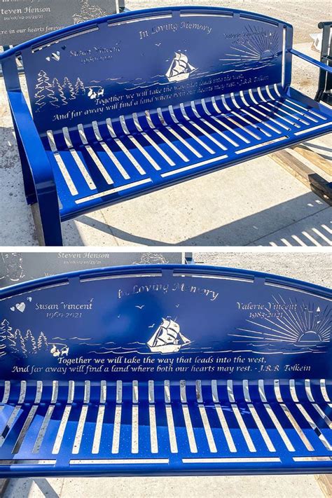 In Loving Memory Memorial Benches Memorial Benches Custom Memorial