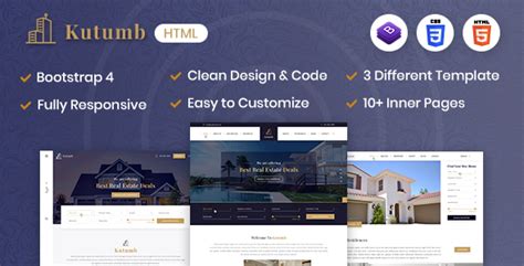 Kutumb Responsive Real Estate HTML Template By Netizenstech ThemeForest