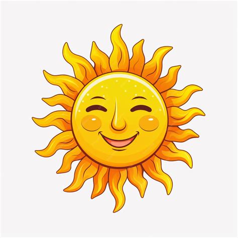 Premium Vector Free Vector Sun Clipart Illustration