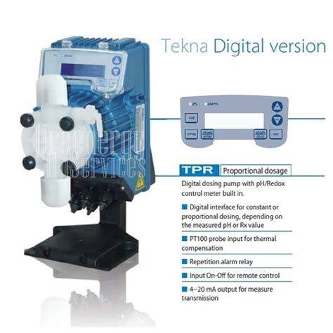 Seko Tpr L Hr Bar Digital Chemical Dosing Pump Fpm Seals