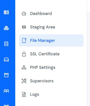 File Manager | Product Documentation