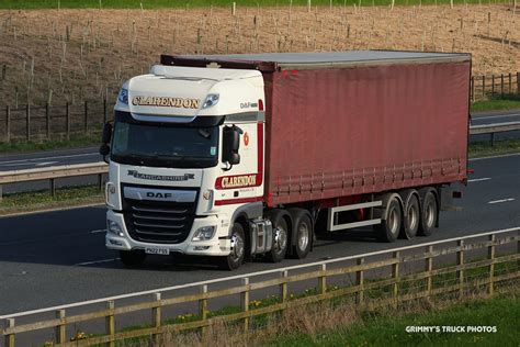 Clarendon Haulage Ltd DAF XF PN22FSS M6 Bilsborrow Flickr