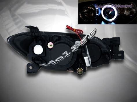 Mazda Mazda Sedan Door Black Ccfl Halo Projector Headlights