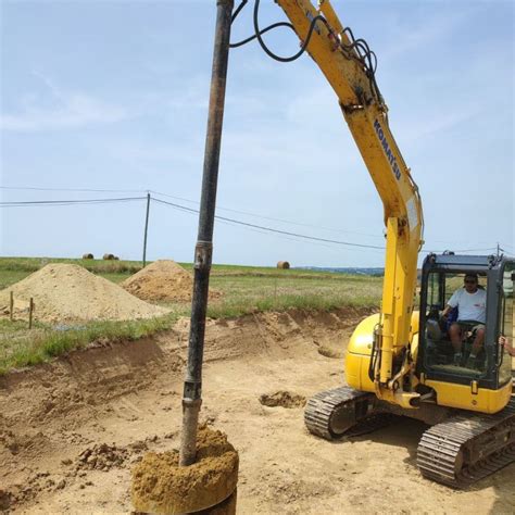 Trezieres Alexandre R Alisation De Pieux Pour Maison