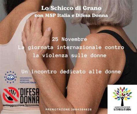 Evento Novembre Giornata Contro La Violenza Sulle Donne Lo