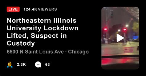 Northeastern Illinois University Lockdown Lifted Suspect In Custody