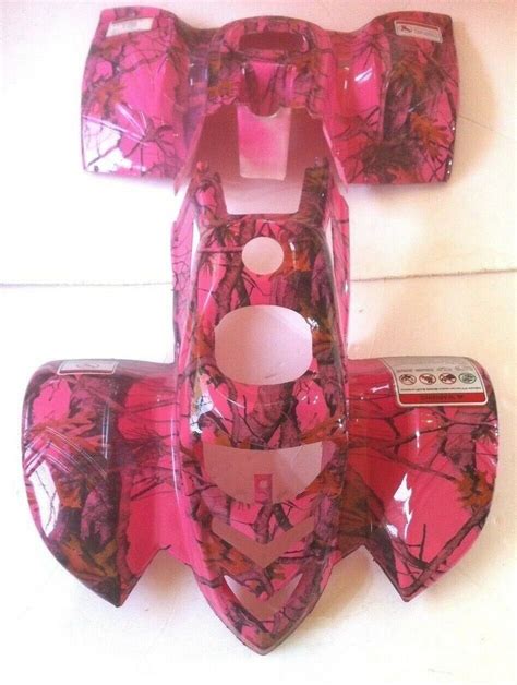 Atv Quad Body Plastic Fender Body Taotao Ata 110b 110cc Pink Leaf