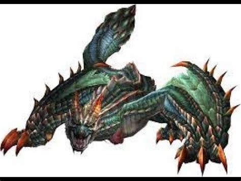 Monster Hunter Frontier All Monsters Dyuragaua Youtube