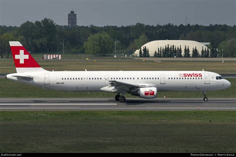 Aircraft Photo Of Hb Iof Airbus A Swiss International Air