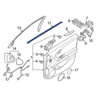 Genesis Oem Window Parts Visors Regulators Motors Carid