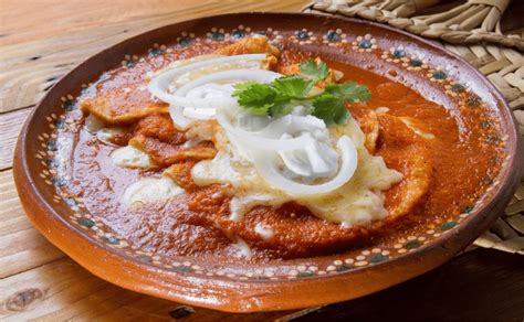 Enchiladas Huastecas Receta Con Chile Seco Paso A Paso