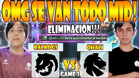 Balrogs Vs Qhali Bo Game Eliminaci N Jeimari Vs Robo Z Latam Rookie