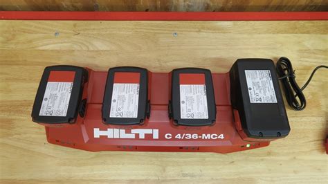 Hilti Multi Bay Charger Review C 4 36 MC4 Tools In Action Power