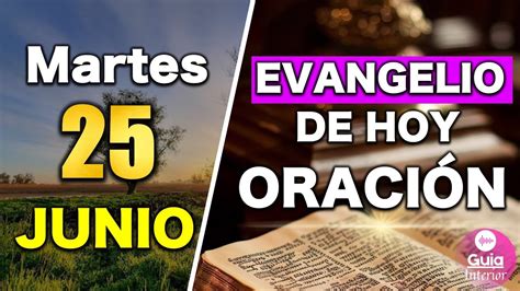 Lecturas Del Dia De Hoy Martes De Junio Evangelio De Hoy Oracion