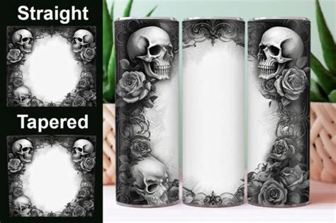 Horror Mansion Skinny Tumbler Wrap Graphic By Jahanul Creative Fabrica