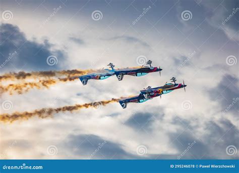 Antidotum Airshow Leszno And Acrobatic Shows Full Of Smoke Of The