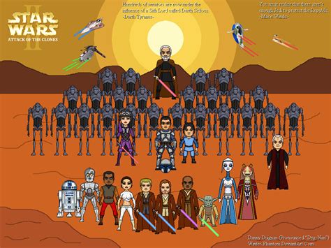 Star Wars Episode Ii Attack Of The Clones By Winter Phantom On Deviantart