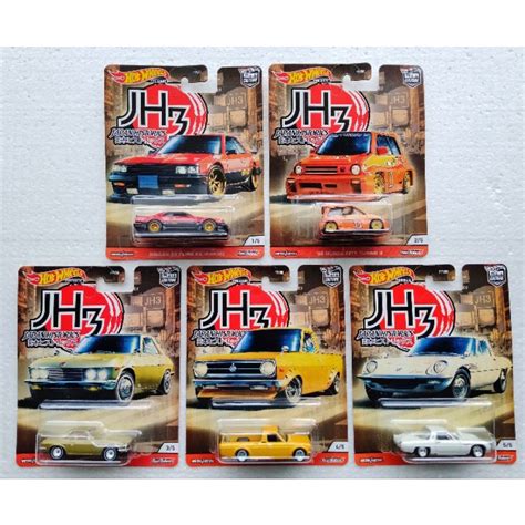 Hot Wheels Car Culture Series Japan Historics 3 JH3 1 Complete Set Of 5 Car Models Shopee