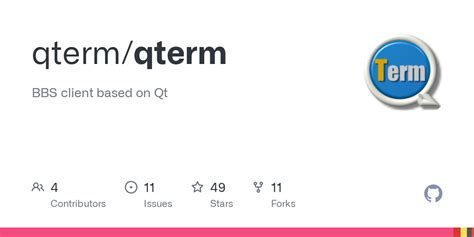 GitHub - qterm/qterm: BBS client based on Qt