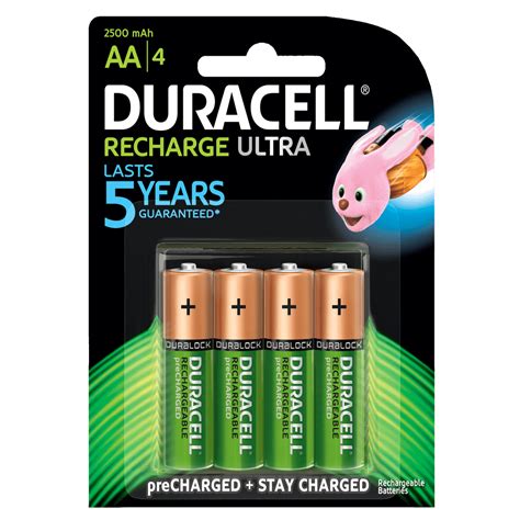 Duracell Recharge Ultra AA Batteries