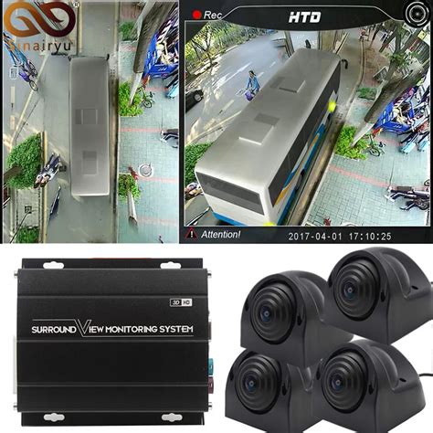 3D HD Surround View Monitoring System 360 Degree Driving Panorama Park