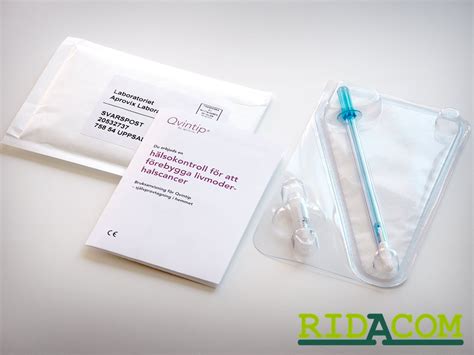 Ridacom Comprehensive Bioscience Supplier Qvintip Self Sampling