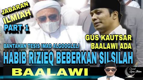 Yang Ditunggu Tunggu Habib Rizieq Beberkan Nasab Baalawi Secara Jelas