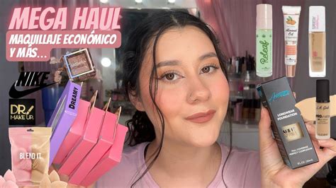 Haul Maquillaje Econ Mico Del Centro Accesorios Y M S Youtube