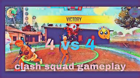 Clash Squad Rank Video Gameplay 4 Versus😃😃😃😃 4 Gameplay 2021👌👌👌👌 Youtube