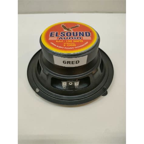 Jual SPEAKER ELSOUND 6 INCH WOOFER 80WATT ORIGINAL Shopee Indonesia