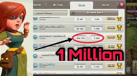 Top Donator Clan In Coc 2021 Best Clan For Donation In Coc Youtube