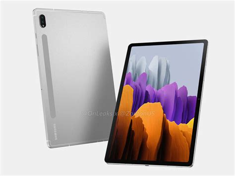 Samsung Galaxy Tab S Et Galaxy Tab S Ultra Des Rendus De Fuites