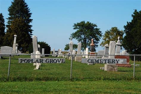 Poplar Grove Cemetery - Boone County, Illinois